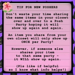 Posh tips